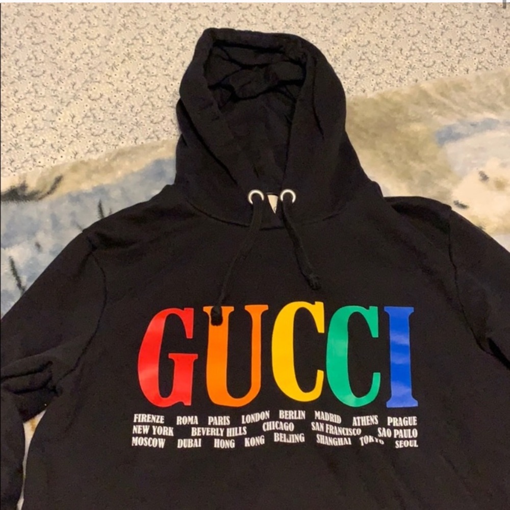 Rainbow Gucci Hoodie